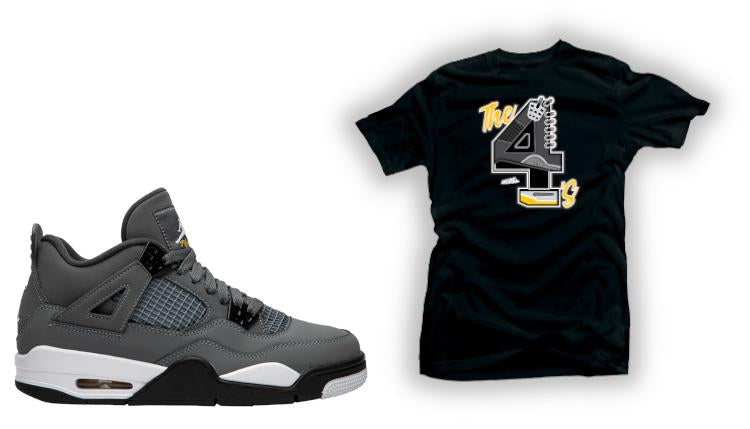 Shirts to match Jordan 4 Retro Cool Grey