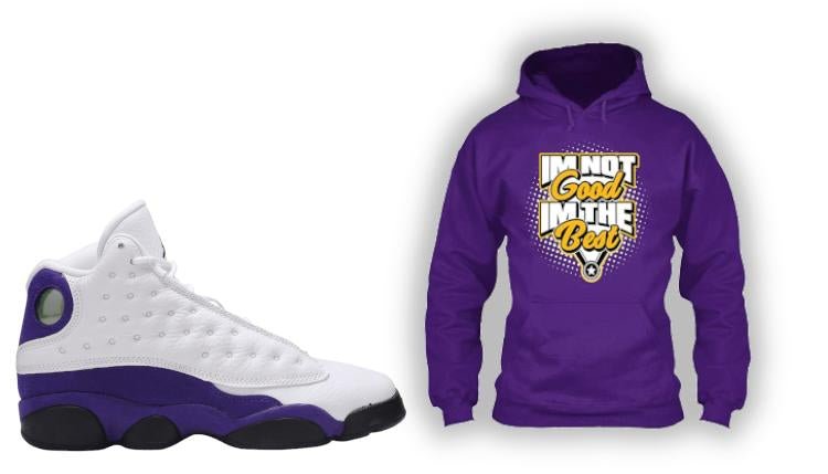 Shirts to match Jordan 13 Retro Lakers