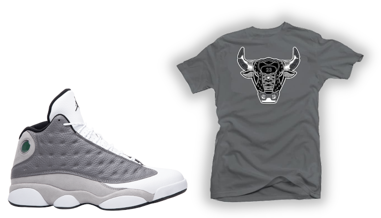Shirts to match Jordan 13 Retro Atmosphere Grey