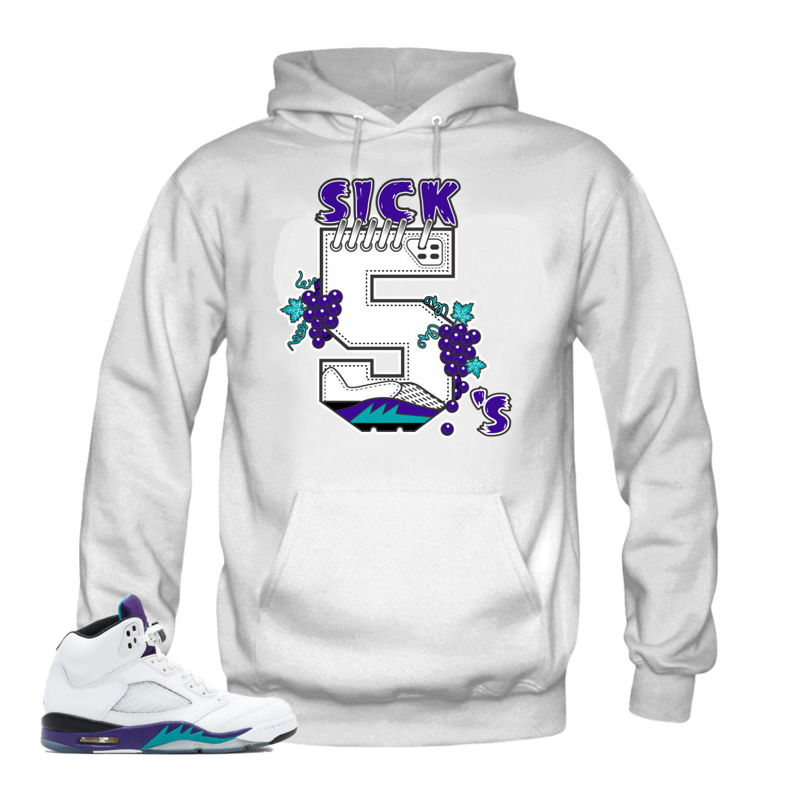 jordan grape 5 hoodie